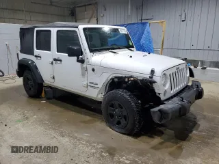 2015 Jeep Wrangler Unlimited Sport with VIN 1C4BJWDG0FL737965, listed as a Copart auction lot 56711765 with 149,528 mi miles and Salvage title. Bid and sale history available at DreamBid. Image 4.