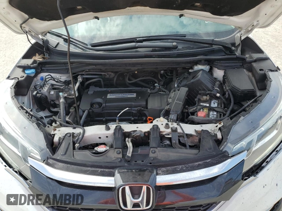 2015 Honda CR-V EX-L with VIN 5J6RM4H75FL040998, listed as a Copart auction lot 45461775 with 124,453 mi miles and Salvage Title. Bid and sale history available at carsss.com. Image 12.