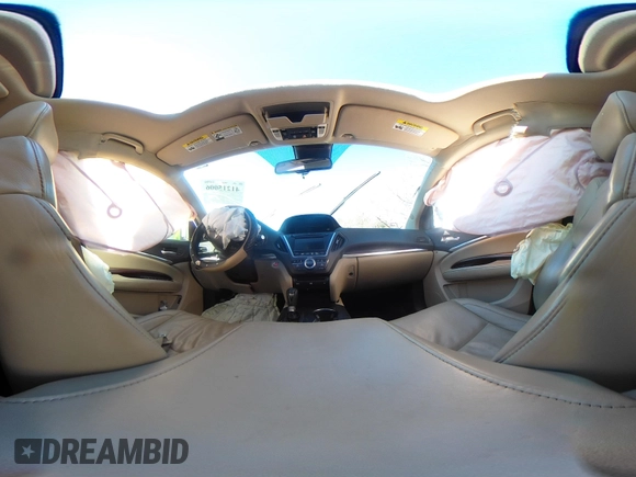 2014 Acura MDX Advance with VIN 5FRYD4H89EB028427, listed as a IAAI auction lot 41215006 with Not Provided miles and . Bid and sale history available at DreamBid. Image 17.