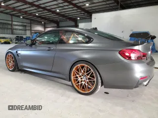 2016 BMW M4 with VIN WBS4S9C5XGK578945, listed as a Copart auction lot 73490334 with 3,382 mi miles and Salvage title. Bid and sale history available at DreamBid. Image 2.