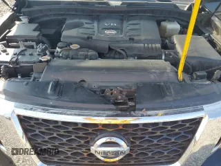 2020 Nissan Armada Platinum with VIN JN8AY2NF9L9360703, listed as a Copart auction lot 70011374 with 46,186 mi miles and Salvage Title. Bid and sale history available at carsss.com. Image 12.
