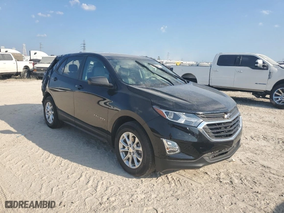 2020 Chevrolet Equinox LS with VIN 2GNAXHEV2L6244626, listed as a Copart auction lot 72241644 with 16,881 mi miles and Salvage Title. Bid and sale history available at carsss.com. Image 4.