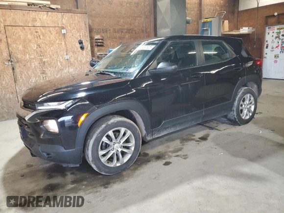2021 Chevrolet TrailBlazer LS with VIN KL79MNSL9MB153791, listed as a Copart auction lot 52482825 with 127,938 mi miles and Salvage Title. Bid and sale history available at DreamBid. Image 1.