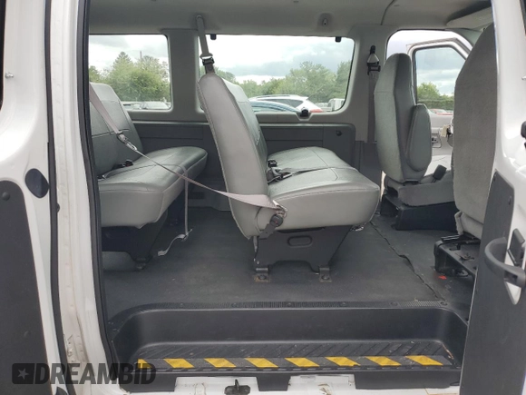 2007 Ford Econoline Passenger XL with VIN 1FMNE11W87DA96037, listed as a Copart auction lot 72926294 with Not provided miles and Salvage title. Bid and sale history available at DreamBid. Image 11.