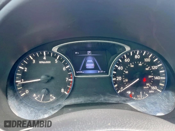 2017 Nissan Altima SL with VIN 1N4AL3AP6HC283271, listed as a Copart auction lot 62220665 with 147,379 mi miles and Clean title. Bid and sale history available at DreamBid. Image 8.