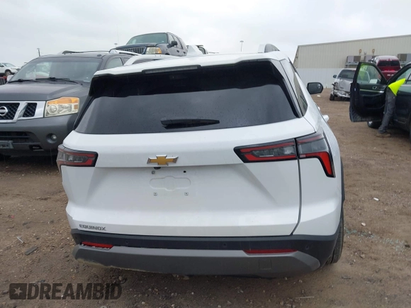 2025 Chevrolet Equinox FWD LT with VIN 3GNAXHEG0SL304222, listed as a IAAI auction lot 42212235 with Not Provided miles and . Bid and sale history available at DreamBid. Image 16.