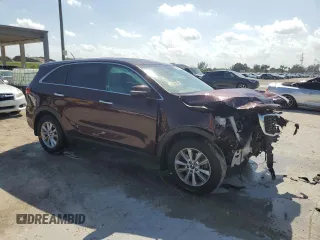 2020 Kia Sorento LX with VIN 5XYPG4A3XLG701329, listed as a Copart auction lot 50432765 with 96,758 mi miles and Non Repairable. Bid and sale history available at carsss.com. Image 4.