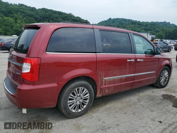2016 Chrysler Town & Country Touring L Anniversary Edition with VIN 2C4RC1CGXGR175577, listed as a Copart auction lot 59728854 with Not Provided miles and Salvage Title. Bid and sale history available at DreamBid. Image 3.