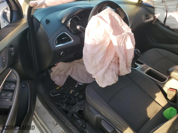 2018 Chevrolet Cruze LS with VIN 1G1BC5SM9J7236466, listed as a Copart auction lot 42318545 with 0 mi miles and Salvage Title. Bid and sale history available at carsss.com. Image 8.