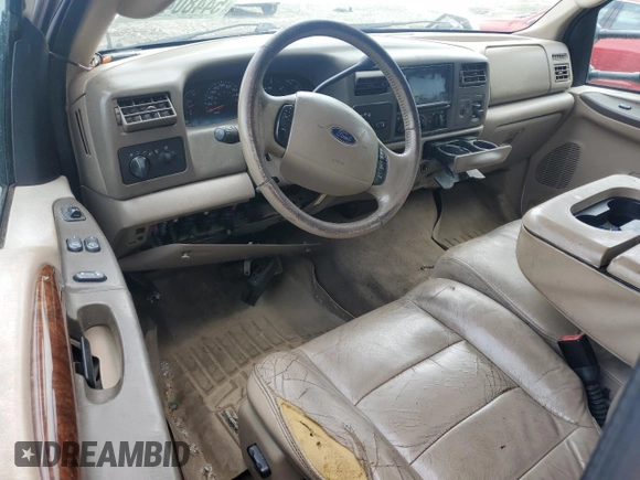 2004 Ford F-350 XL with VIN 1FTWX33P64EC85537, listed as a Copart auction lot 54480415 with Not provided miles and Salvage title. Bid and sale history available at DreamBid. Image 8.