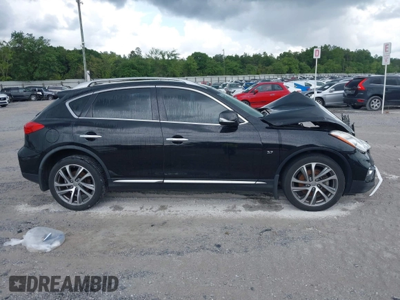 2017 Infiniti QX50 with VIN JN1BJ0RR5HM411716, listed as a IAAI auction lot 42358831 with Not provided miles and . Bid and sale history available at DreamBid. Image 13.