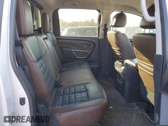 2017 Nissan Titan XD SV with VIN 1N6BA1F4XHN562974, listed as a Copart auction lot 79452174 with 86,414 mi miles and Salvage Title. Bid and sale history available at carsss.com. Image 10.