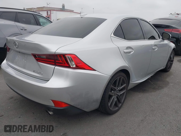 2014 Lexus IS 350 with VIN JTHBE1D26E5013355, listed as a IAAI auction lot 41862583 with 115,859 mi miles. Bid and sale history available at carsss.com. Image 4.