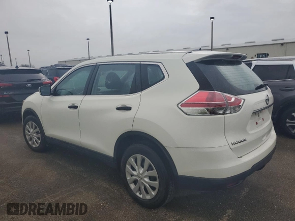 2016 Nissan Rogue SV with VIN 5N1AT2MT6GC783602, listed as a Copart auction lot 77041604 with Not Provided miles and Salvage Title. Bid and sale history available at DreamBid. Image 2.