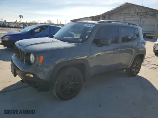 2018 Jeep Renegade Upland Edition with VIN ZACCJBAB5JPH49135, listed as a Copart auction lot 41843925 with 111,477 mi miles and Salvage Title. Bid and sale history available at carsss.com. Image 1.