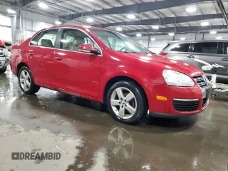 2008 Volkswagen Jetta Sedan SE with VIN 3VWRM71K78M198134, listed as a Copart auction lot 49734265 with 201,613 mi miles and Salvage Title. Bid and sale history available at carsss.com. Image 4.