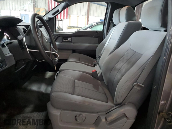 2012 Ford F-150 XL with VIN 1FTNF1EF8CKE30438, listed as a Copart auction lot 72623564 with 43,561 mi miles and Salvage title. Bid and sale history available at DreamBid. Image 7.