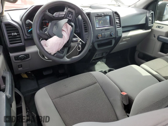 2019 Ford F-150 XL with VIN 1FTEX1CPXKFB34725, listed as a Copart auction lot 55828445 with 79,828 mi miles and Salvage title. Bid and sale history available at DreamBid. Image 8.
