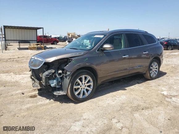 2012 Buick Enclave Leather with VIN 5GAKRCED1CJ361605, listed as a Copart auction lot 52717645 with 94,448 mi miles and Salvage Title. Bid and sale history available at carsss.com. Image 1.