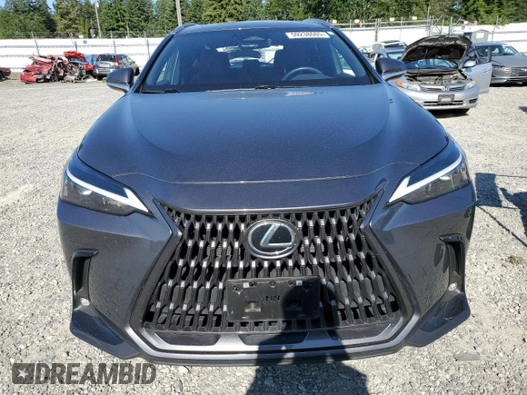 2024 Lexus NX 350 with VIN JTJAGCEZ7R2015151, listed as a Copart auction lot 59238605 with 10,307 mi miles and Salvage title. Bid and sale history available at DreamBid. Image 5.