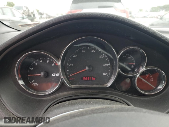 2006 Pontiac G6 with VIN 1G2ZH368564274587, listed as a Copart auction lot 72696594 with 156,311 mi miles and Salvage title. Bid and sale history available at DreamBid. Image 9.