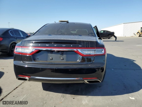 2017 Lincoln Continental Reserve with VIN 1LN6L9NP6H5618879, listed as a Copart auction lot 68135263 with 54,516 mi miles. Bid and sale history available at carsss.com. Image 6.