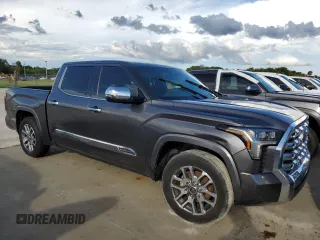 2023 Toyota Tundra 2WD 1794 Edition with VIN 5TFMA5AB1PX020609, listed as a Copart auction lot 73653614 with 0 mi miles and Non Repairable. Bid and sale history available at carsss.com. Image 4.