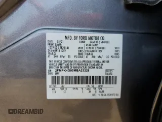 2021 Ford Edge SE with VIN 2FMPK4G95MBA23228, listed as a Copart auction lot 59971865 with 80,649 mi miles and Clean title. Bid and sale history available at DreamBid. Image 12.
