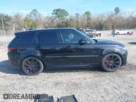 2022 Land Rover Range Rover Sport HSE Dynamic with VIN SALWR2SE7NA239849, listed as a IAAI auction lot 41472299 with 47,599 mi miles and . Bid and sale history available at DreamBid. Image 13.