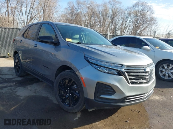 2023 Chevrolet Equinox LS z VIN 3GNAXHEG7PL128521, wystawiony jako IAAI lot #41807239 z przebiegiem 46 112 mil mil oraz . Historia ofert i sprzedaży dostępna na DreamBid. Obrazek 1.