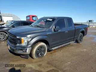 2018 Ford F-150 XL with VIN 1FTEX1CBXJFC15064, listed as a Copart auction lot 89269835 with 91,539 mi miles and Salvage Title. Bid and sale history available at carsss.com. Image 1.