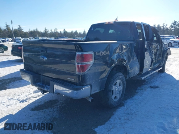 2014 Ford F-150 XL with VIN 1FTFW1EF4EFB64254, listed as a IAAI auction lot 41396483 with 145,134 mi miles and . Bid and sale history available at carsss.com. Image 4.
