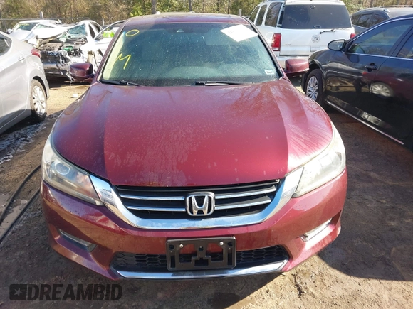 2013 Honda Accord Sdn EX-L with VIN 1HGCR2F86DA272193, listed as a IAAI auction lot 41873222 with 147,809 mi miles. Bid and sale history available at carsss.com. Image 12.