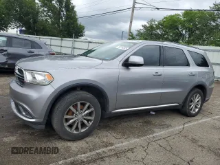 2016 Dodge Durango SXT with VIN 1C4RDJAG3GC309161, listed as a Copart auction lot 60219395 with 161,397 mi miles and Clean title. Bid and sale history available at DreamBid. Image 1.