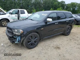 2012 Dodge Durango R/T with VIN 1C4SDJCT1CC147620, listed as a Copart auction lot 62394305 with 185,719 mi miles and Clean title. Bid and sale history available at DreamBid. Image 1.