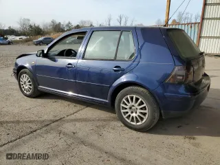 2003 Volkswagen Golf GLS with VIN 9BWGK61J534035865, listed as a Copart auction lot 78423874 with 197,460 mi miles and Salvage Title. Bid and sale history available at carsss.com. Image 2.