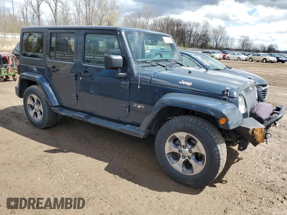 2016 Jeep Wrangler Unlimited Sahara with VIN 1C4BJWEG9GL207218, listed as a Copart auction lot 53645295 with 158,878 mi miles and Non repairable. Bid and sale history available at DreamBid. Image 4.