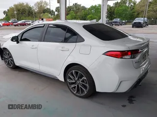 2021 Toyota Corolla SE with VIN 5YFS4MCE7MP059926, listed as a IAAI auction lot 41732717 with 48,583 mi miles and . Bid and sale history available at carsss.com. Image 3.
