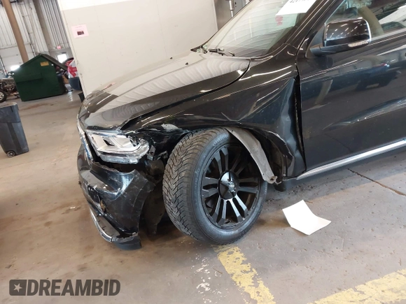 2016 Dodge Durango Limited with VIN 1C4RDJDG5GC433329, listed as a IAAI auction lot 42179512 with 153,648 mi miles and . Bid and sale history available at DreamBid. Image 18.