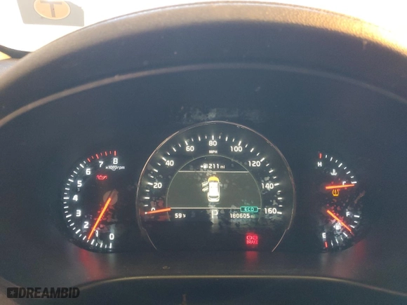 2019 Kia Sorento EX V6 with VIN 5XYPH4A58KG460948, listed as a Copart auction lot 84620574 with 180,605 mi miles and Salvage Title. Bid and sale history available at carsss.com. Image 9.