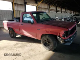 1992 Ford Ranger with VIN 1FTCR10A0NUC04489, listed as a Copart auction lot 71585134 with 58,152 mi miles and Salvage Title. Bid and sale history available at carsss.com. Image 4.