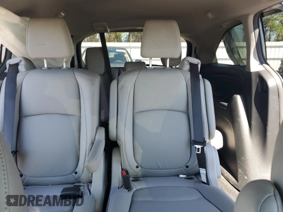 2020 Honda Odyssey EX-L with VIN 5FNRL6H78LB072721, listed as a Copart auction lot 48892095 with 39,634 mi miles and Salvage Title. Bid and sale history available at carsss.com. Image 10.