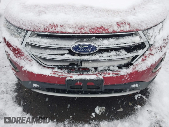 2015 Ford Edge SEL with VIN 2FMTK4J82FBC08483, listed as a IAAI auction lot 41552998 with 124,720 mi miles. Bid and sale history available at carsss.com. Image 18.