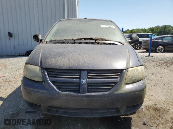 2007 Dodge Grand Caravan SE with VIN 1D4GP24R37B260635, listed as a Copart auction lot 53447825 with Not Provided miles and Clean Title. Bid and sale history available at DreamBid. Image 5.