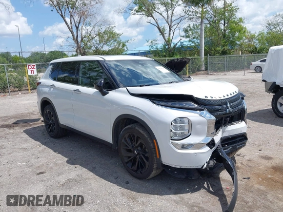 2022 Mitsubishi Outlander SE z VIN JA4J3UA85NZ055855, wystawiony jako IAAI lot #42020874 z przebiegiem 37 756 mil mil oraz . Historia ofert i sprzedaży dostępna na DreamBid. Obrazek 1.
