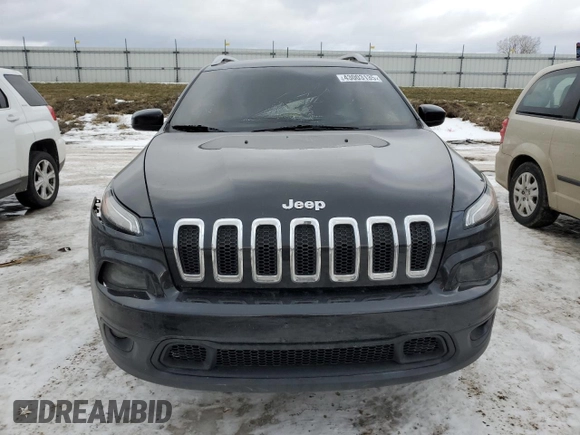 2016 Jeep Cherokee Latitude with VIN 1C4PJMCB3GW156377, listed as a Copart auction lot 43003135 with 0 mi miles and Salvage Title. Bid and sale history available at carsss.com. Image 5.