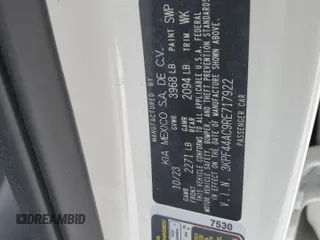 2024 Kia Forte GT with VIN 3KPF44AC9RE717922, listed as a Copart auction lot 45306915 with 16,472 mi miles and Salvage Title. Bid and sale history available at carsss.com. Image 12.