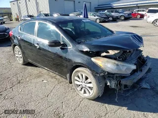 2014 Kia Forte EX with VIN KNAFX4A85E5231906, listed as a Copart auction lot 83656784 with 0 mi miles and Salvage Title. Bid and sale history available at carsss.com. Image 13.