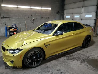 2015 BMW M4 with VIN WBS3U9C50FJ968558, listed as a Copart auction lot 83245434 with 69,396 mi miles and Salvage Title. Bid and sale history available at carsss.com. Image 1.