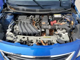 2014 Nissan Versa SV with VIN 3N1CN7AP7EL854158, listed as a Copart auction lot 48670005 with 0 mi miles and Salvage Title. Bid and sale history available at carsss.com. Image 11.